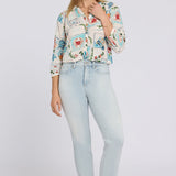 Marilyn Straight Ankle Jeans - Desert Shoreline