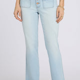 Marilyn Straight Ankle Jeans - Sky Valley
