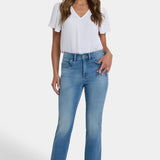 Marilyn Straight Ankle Jeans - Port Sea