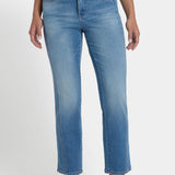 Marilyn Straight Ankle Jeans - Port Sea
