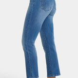 Marilyn Straight Ankle Jeans - Pacifica
