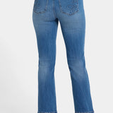 Marilyn Straight Ankle Jeans - Pacifica