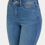 Marilyn Straight Jeans - Bastille Sea