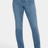 Marilyn Straight Jeans - Bastille Sea