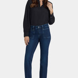 Marilyn Straight Jeans - Ink Skyline
