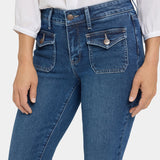 Marilyn Straight Jeans - Lake Notre-Dame
