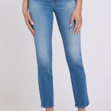 Sheri Slim Straight Ankle Jeans - Pacifica