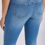 Sheri Slim Straight Ankle Jeans - Pacifica