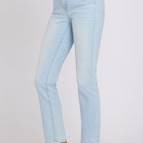 Sheri Slim Straight Ankle Jeans - Sky Valley