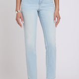 Sheri Slim Straight Ankle Jeans - Sky Valley