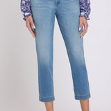 Sheri Slim Straight Ankle Jeans - Port Sea
