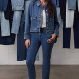 Sheri Slim Straight Ankle Jeans - Salton