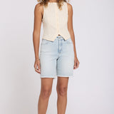 Erin Relaxed Denim Shorts - Desert Shoreline