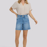 Berkyn Relaxed Denim Shorts - Vista Lakes