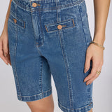 Ella Denim Shorts - Salton