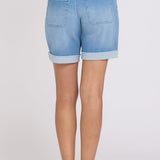 Diana Relaxed Denim Shorts - Distressed Vista Lakes