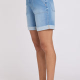 Diana Relaxed Denim Shorts - Distressed Vista Lakes
