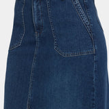 High Rise Long Skirt - Louvre Sapphire