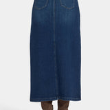 High Rise Long Skirt - Louvre Sapphire