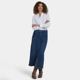 High Rise Long Skirt - Louvre Sapphire