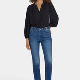 Sheri Slim Jeans - Cool Marine