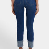 Sheri Slim Ankle Jeans - Vintage Lapis
