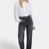 Brooke Loose Straight Jeans - Vintage Noir