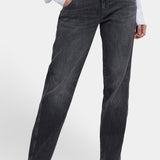 Brooke Loose Straight Jeans - Vintage Noir