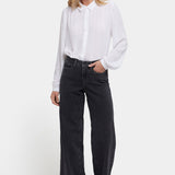Teresa Wide Leg Jeans - Slate Stone
