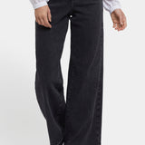 Teresa Wide Leg Jeans - Slate Stone