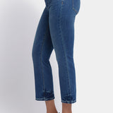 Marilyn Straight Ankle Jeans - Dali River