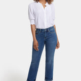 Marilyn Straight Ankle Jeans - Dali River