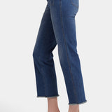 Marilyn Straight Ankle Jeans - Valencia Surf