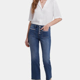 Marilyn Straight Ankle Jeans - Valencia Surf