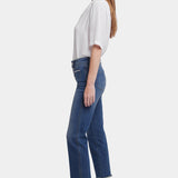 Marilyn Straight Ankle Jeans - Valencia Surf