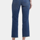 Marilyn Straight Ankle Jeans - Valencia Surf