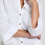 Maggie Oversize Blouse - Optic White