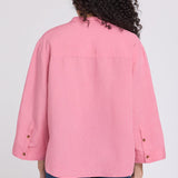 Maggie Oversize Blouse - Desert Rose