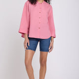 Maggie Oversize Blouse - Desert Rose