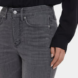 Marilyn Straight Ankle Jeans - Chateau Shadow