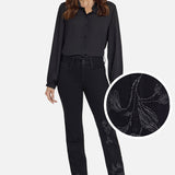 Marilyn Straight Jeans - Black Rinse