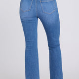 Billie Mini Bootcut Ankle Jeans - Blue Paradise