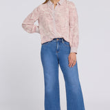 Mia Palazzo Jeans In Tall - Blue Paradise