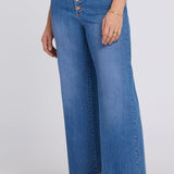 Teresa Wide Leg Jeans - Blue Paradise