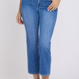 Marilyn Straight Ankle Jeans - Blue Paradise