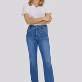 Marilyn Straight Jeans - Blue Paradise