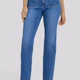 Marilyn Straight Jeans - Blue Paradise