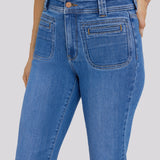 Marilyn Straight Jeans - Blue Paradise