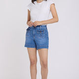 Berkyn Relaxed Denim Shorts - Blue Paradise