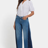 Teresa Wide Leg Jeans - Avenue Blue